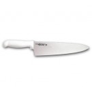 Wide Cook's Knife 10" White Handle 
