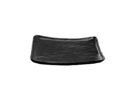 14" Square Platter, Black