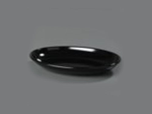 16"x 12" Oval Platter, Black