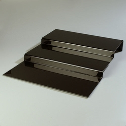 2' 3 Step Riser black acrylic