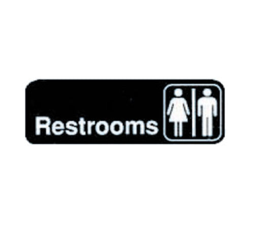 3x9 "Restroom" Sign