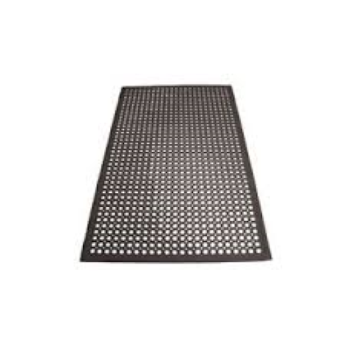 3'x5' Anti-Fatigue Mat-Black 1/2" Thick