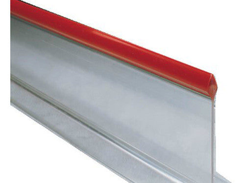 3"x30" Clear Red Tip Divider