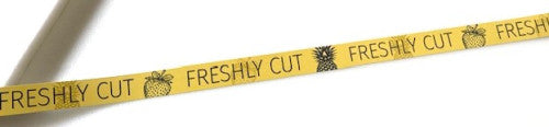 1.25" x 48" Shelf Category Strip FRESHLY CUT
