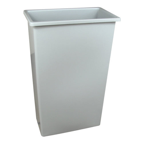 Slim Jim Waste Containers (Gray)