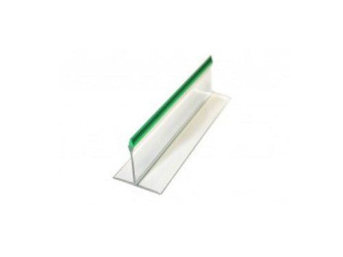 3"x30" Clear Green Tip Divider