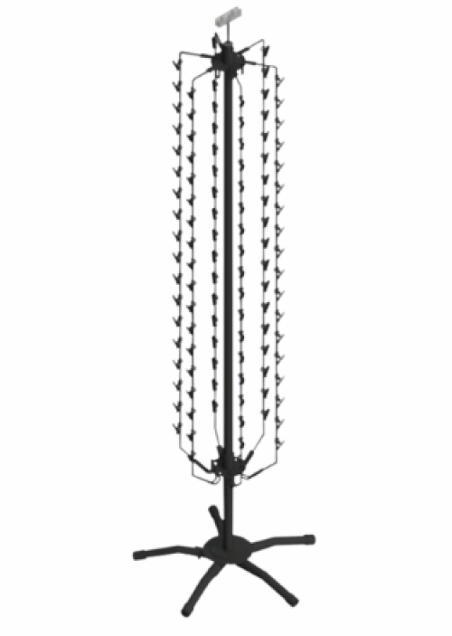 Rotating Floor Spinner Rack