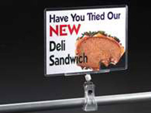 3-1/2"x5-1/2" Clip on Sign Protector