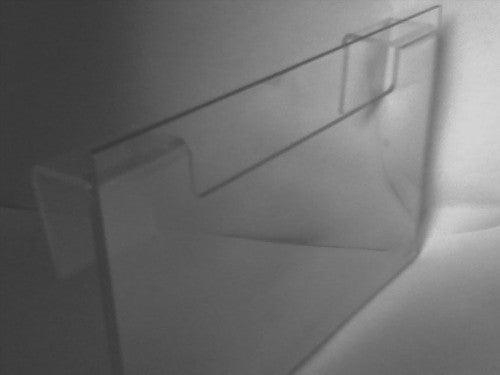 3-1/2"x5" Clear Signholder w/H