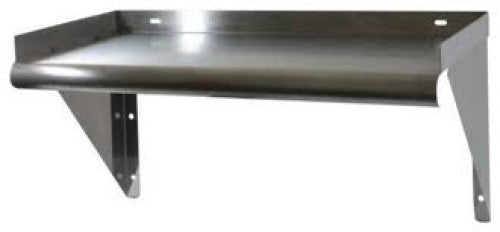 SS Wall Mounted Shelf  12" X 24"