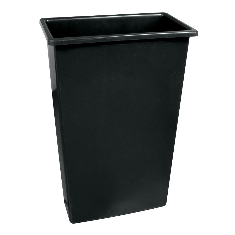 Slim Jim Waste Container (Black)