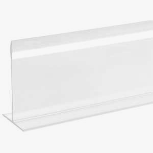 5"x30" Clear Divider