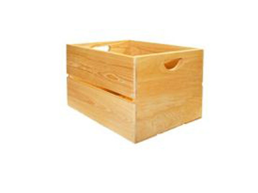 18"x12"x9" Wood Crate