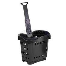 Pull & Go Rolling Hand Basket (heavy duty) 