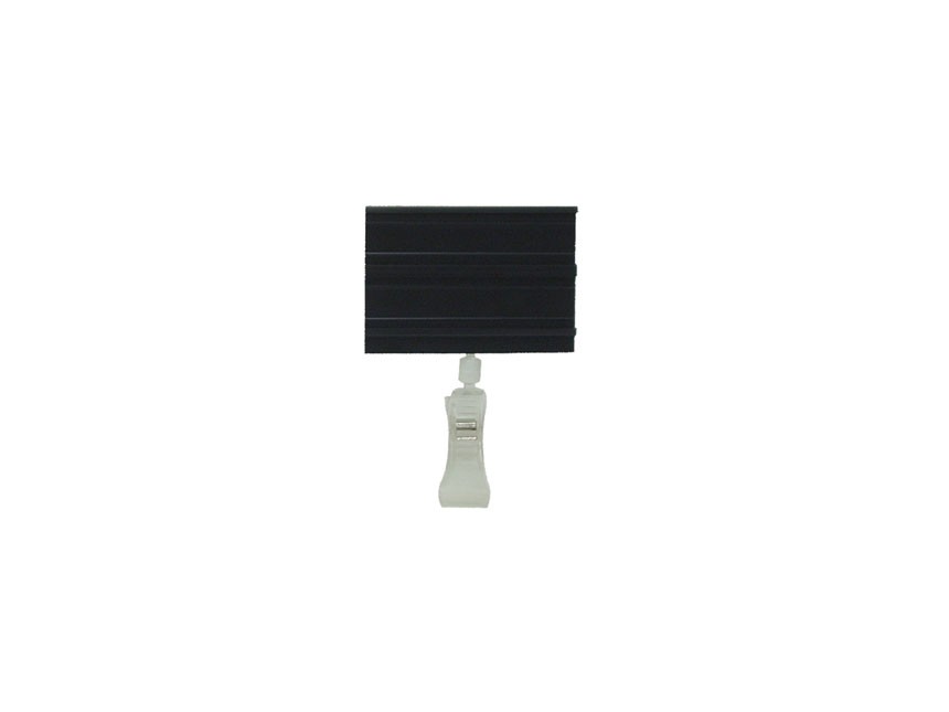 2-Channel Signholder with Spring Clip