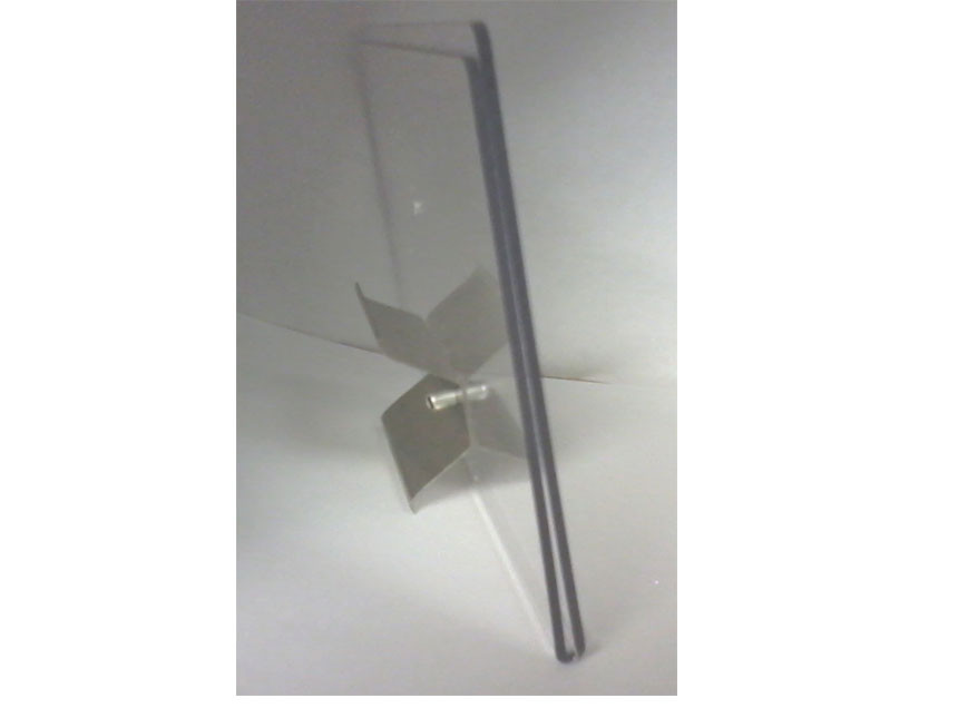 3-1/2"x5" Clear Signholder w/Clip