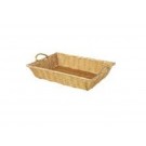 17x13 Rect Rattan Tray w/Handle