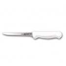 Narrow Stiff Boning Knife 6" White Handle 