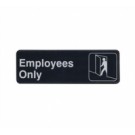 3x9 "Employees Only Sign" 