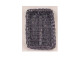 20x15 Rect Willow Tray Blk