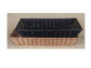 12"x 24" Black Basket