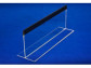 3"x30" Clear Black Tip Divider