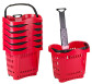 Pull & Go Rolling Hand Basket (heavy duty) 