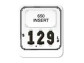Grid Deli Holder with Insert & Numbers