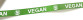 1.25" x 48" Shelf Category Strip VEGAN